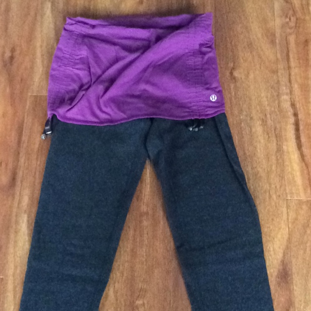 Lululemon leggings with skort